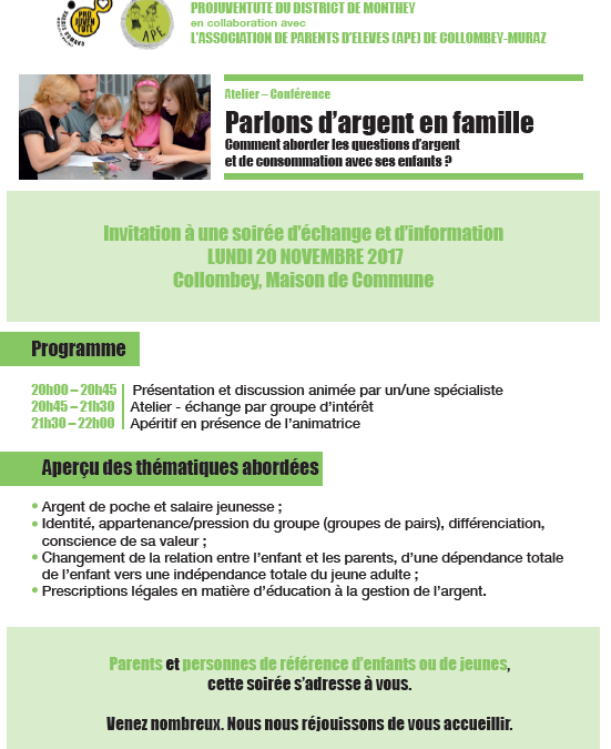 Parlons d’argent en famille